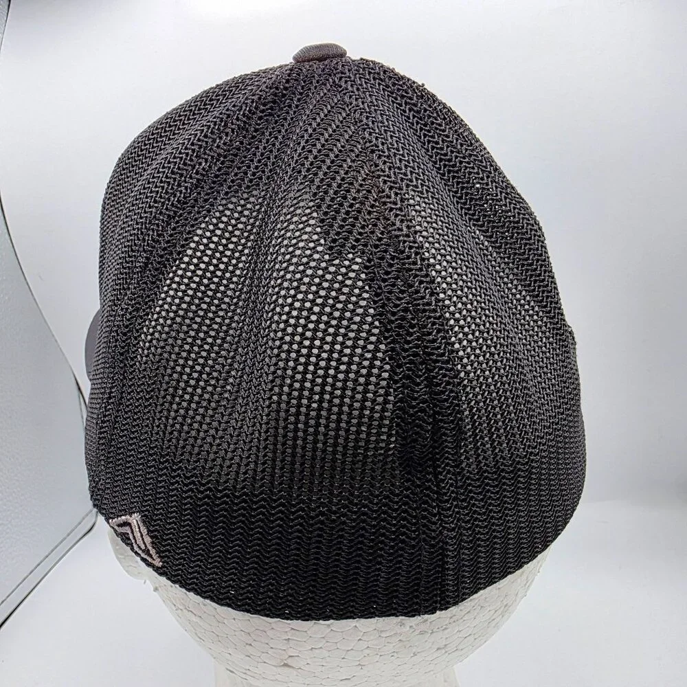 Pacific Headwear D-Series 405 S/M Black Mesh Trucker Baseball Hat Adjustable